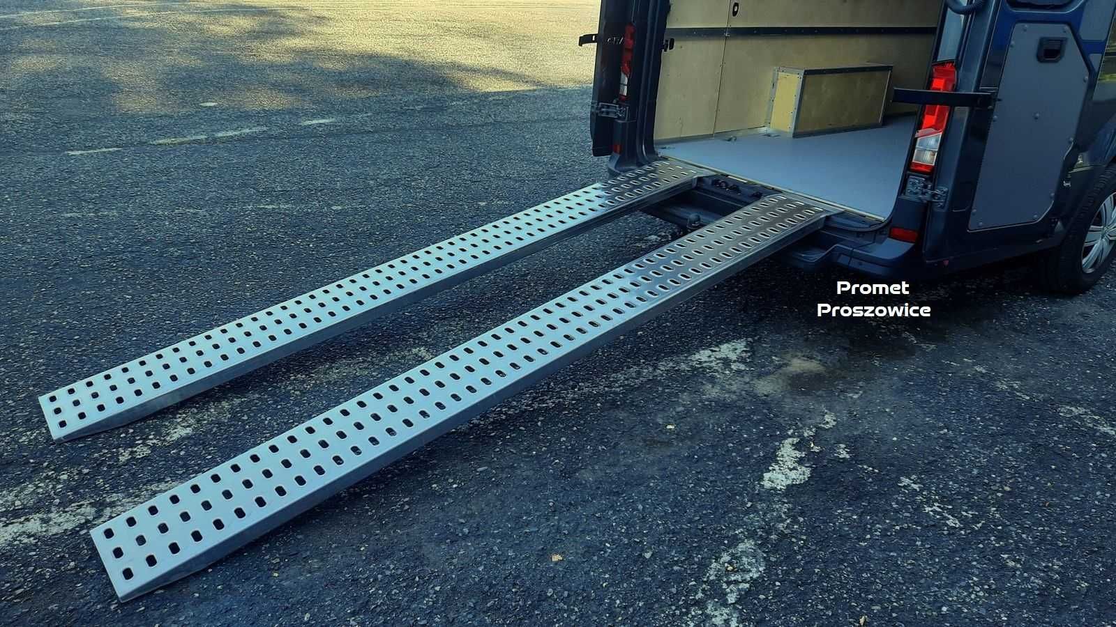 Najazdy Aluminiowe 3m x 32cm LOHR do 500kg/2szt Podjazdy do Busa