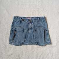 true vintage mini denim skirt jeans