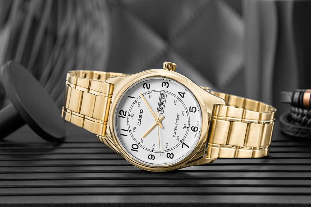 zegarek męski casio mtp-v006g-7budf + box