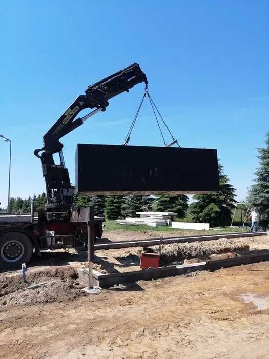 Kanał samochodowy, najazd  do warsztatu, zbiornik Oborniki,Śrem