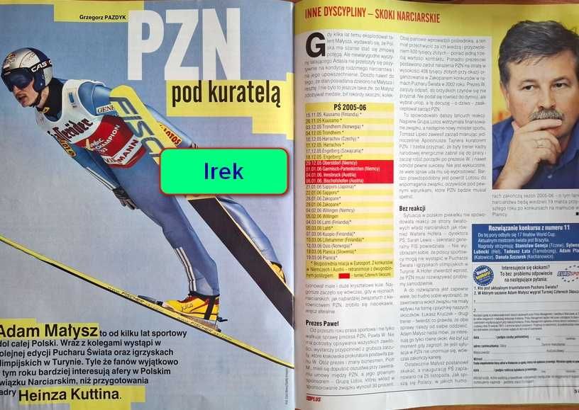 Miesięcznik "Piłka Nożna - plus" - rocznik 2005