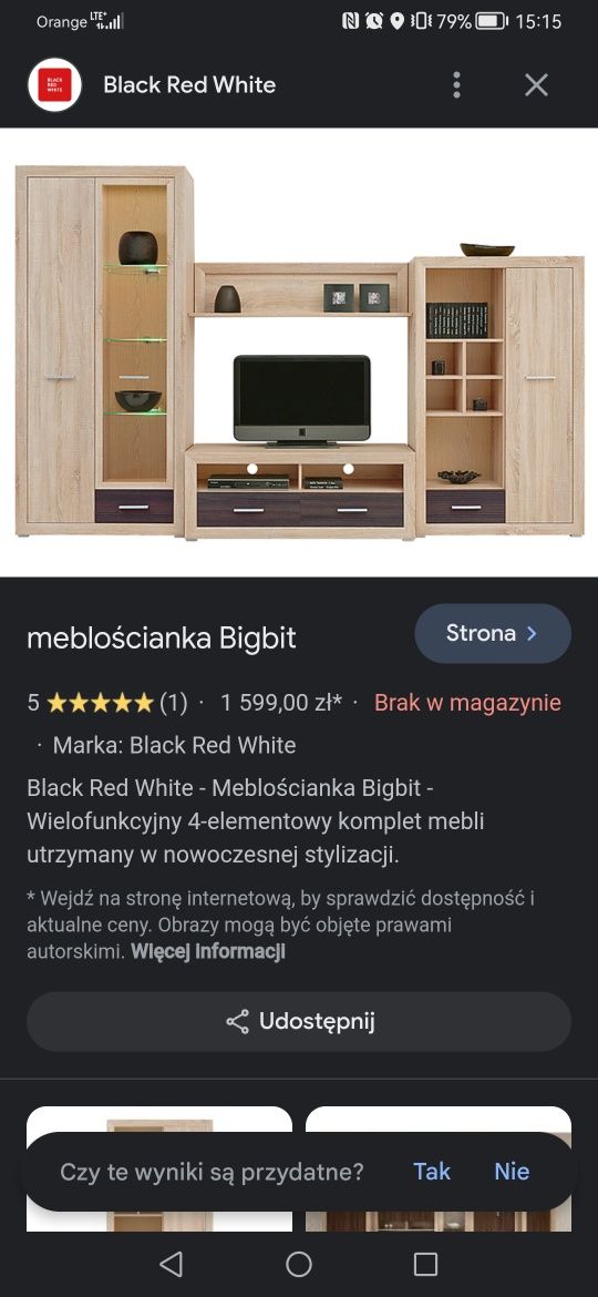 Sprzedam Meblościankę plus ława