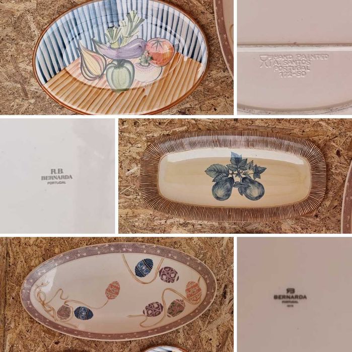 Faiança Tradicional; Loiça de Alcobaça - Raúl da Bernarda e A. Santos