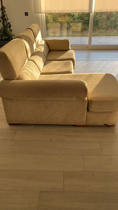Sofá 2L + chaise long - Excelente Negócio