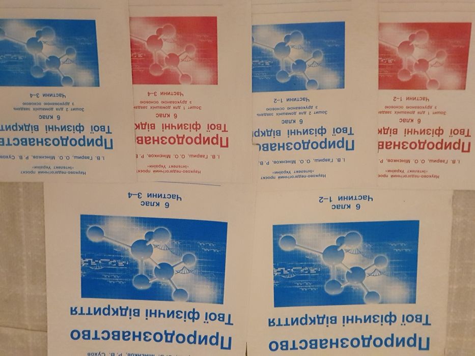 Комплект зошитів "Інтелект України" 6 клас