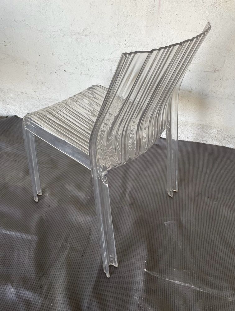 4 cadeiras  Kartell modelo Frilly by Patricia Urquiola