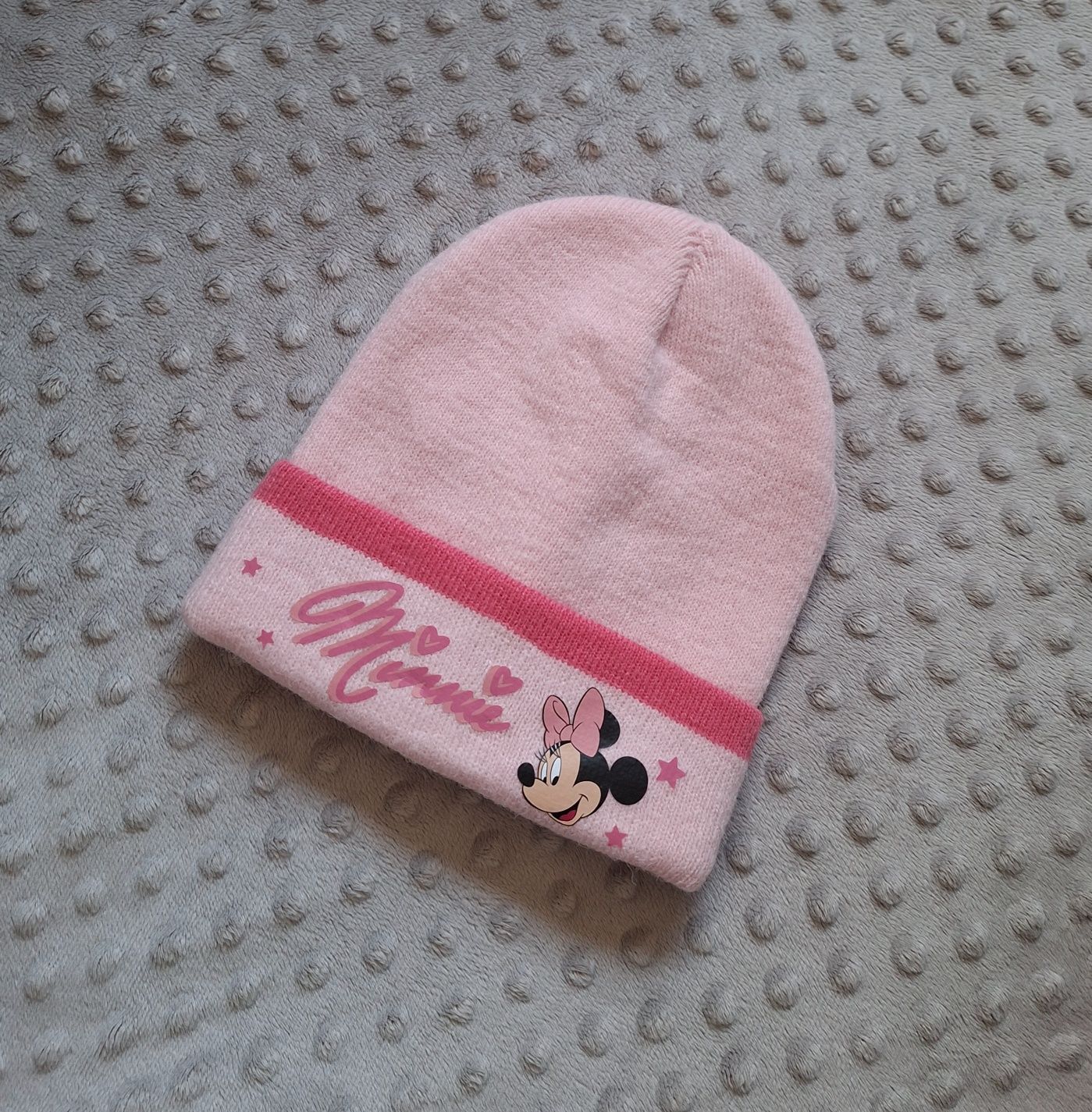 Primark czapka dziewczeca Myszka Minnie r. 5/9 lat