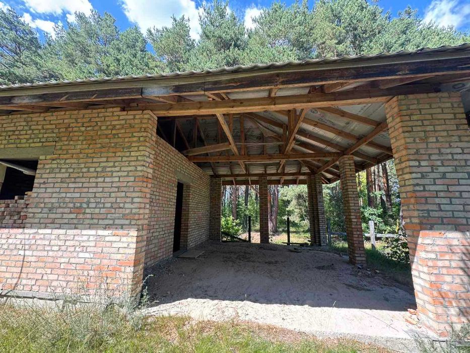 Будинок у сосновому лісі