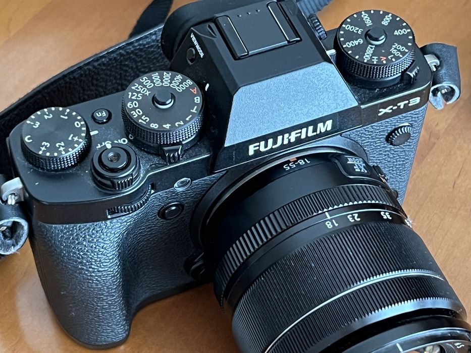 Fuji XT3 + lente 18-55 f2.8-4 com estabilizador