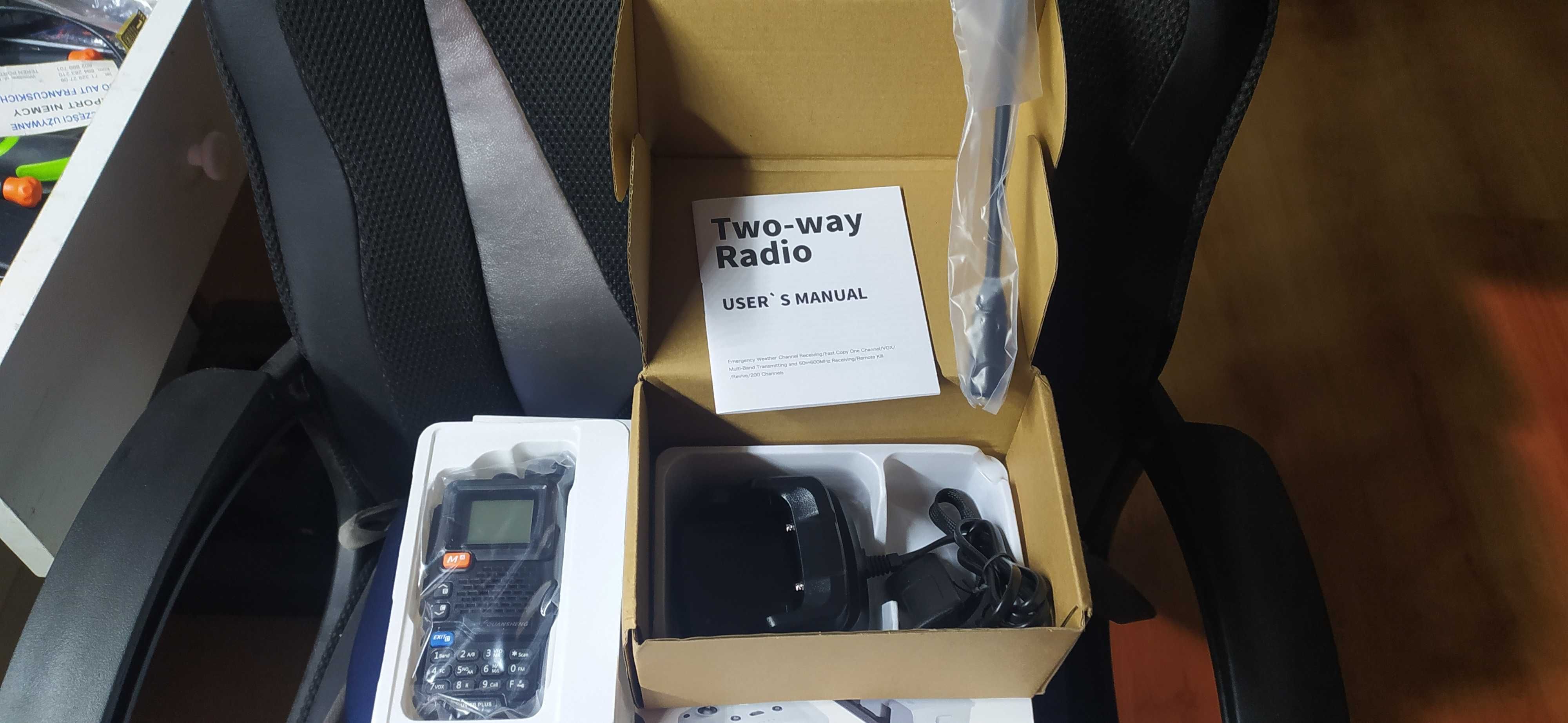 Quansheng UV 5R Plus Walkie Talkie Przenośny Am Fm