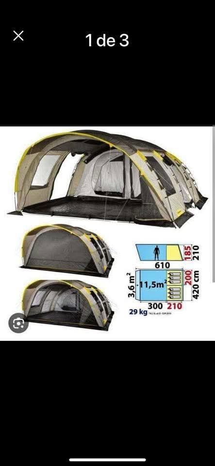 Tenda quechua 6.2 xl air
