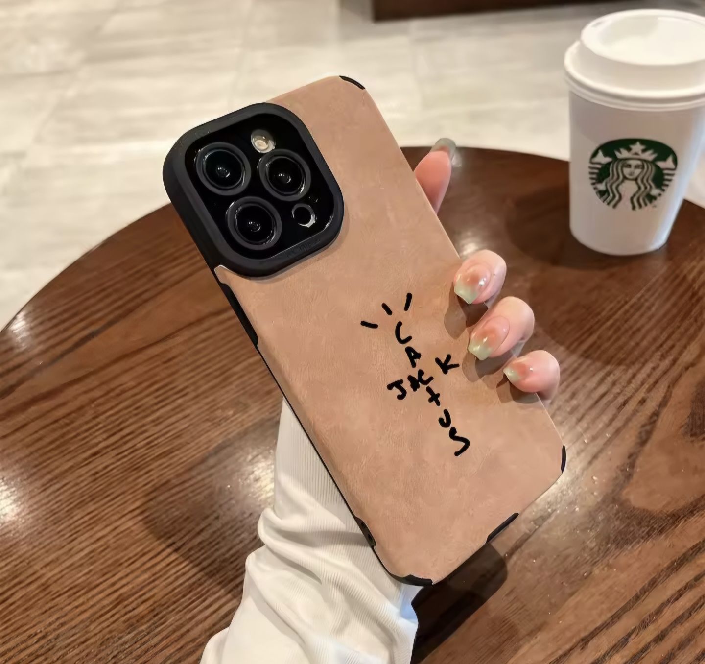 Capa IPhone do 11 até ao 16 Pro Max, capa do Travis Scott, Cactus Jack