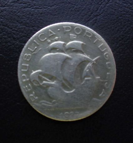 Moeda de 2,50 Escudos Prata 1937