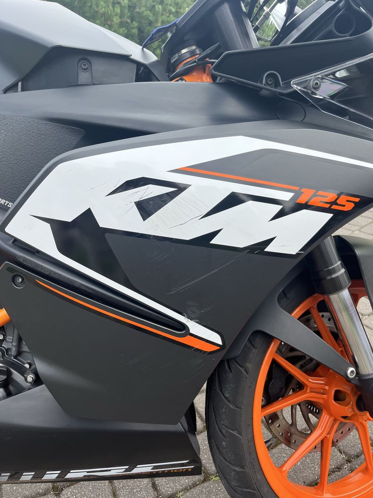 KTM RC 125 drugi właściciel