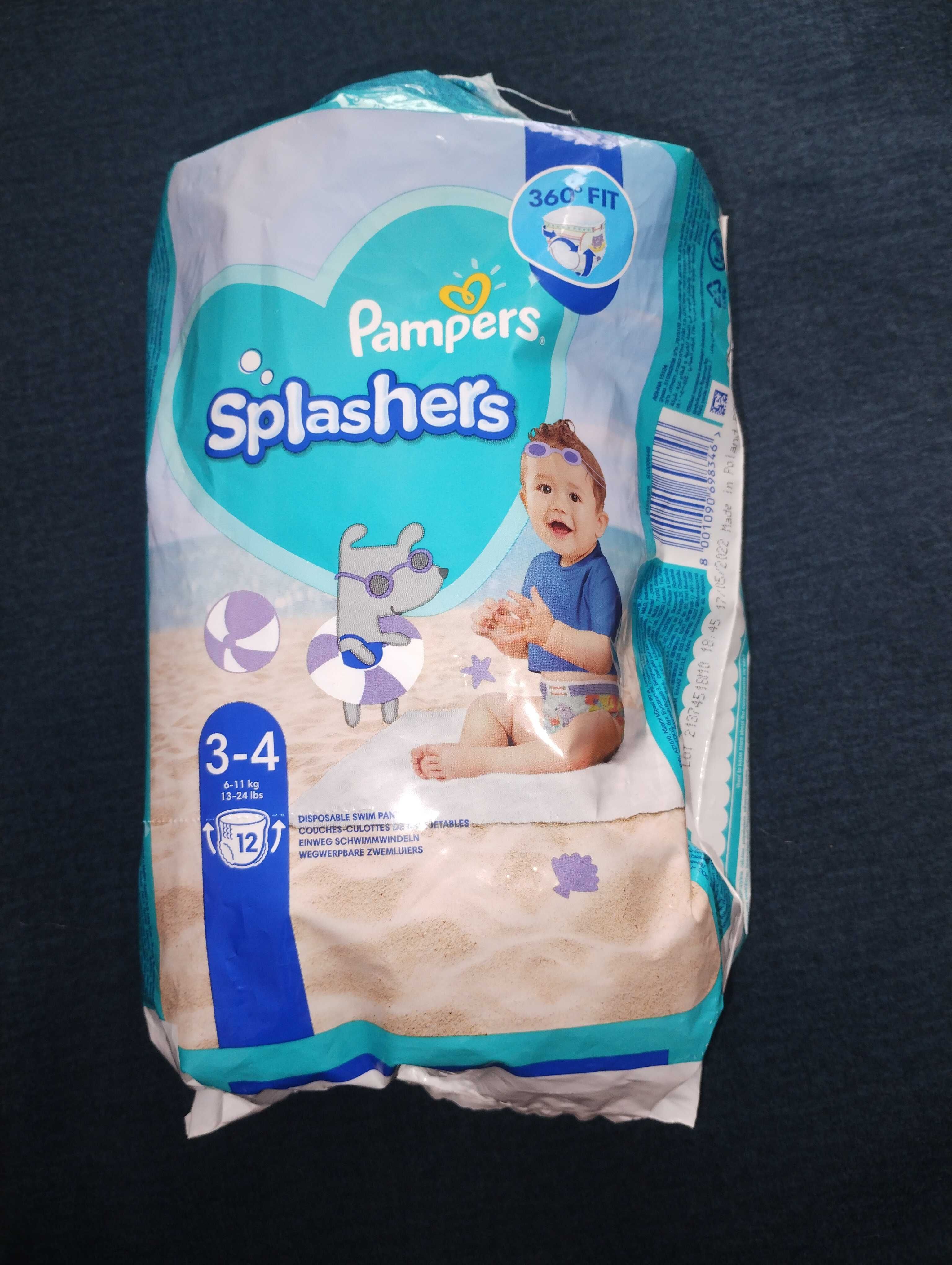 Pampers Splashers 3-4 8 sztuk