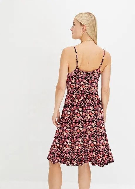 B.P.C sukienka letnia z wiskozy w kwiaty r.48/50