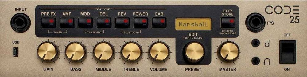 Marshall Code 25 wzmacniacz gitarowy 25W