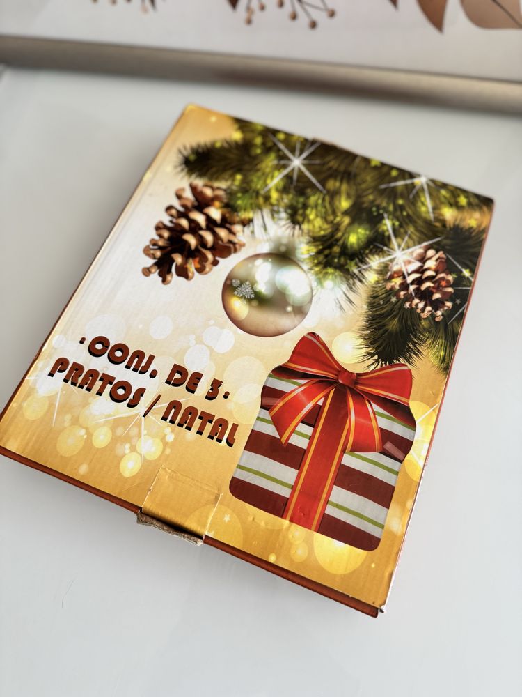 Conjunto Pratos Natal - KASA
