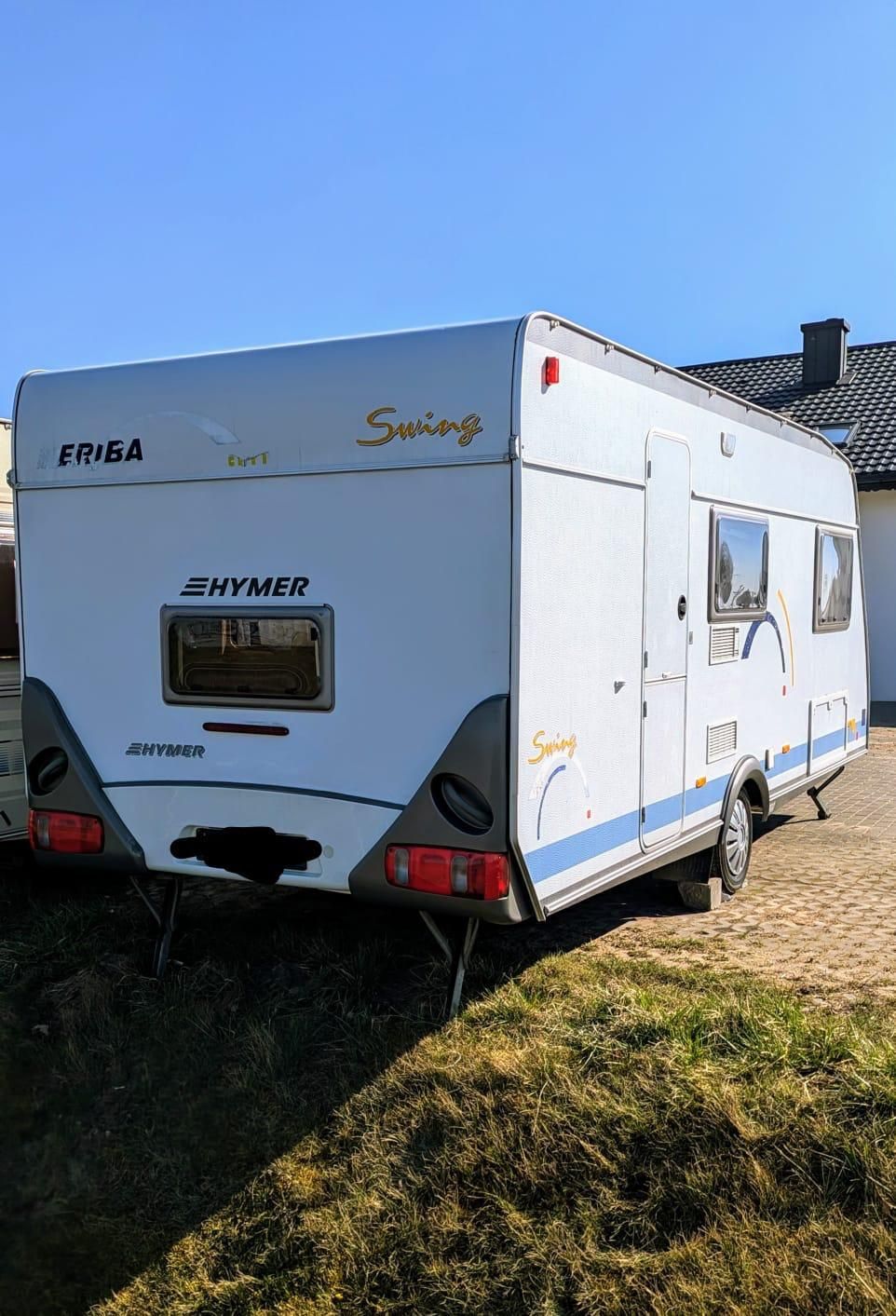 Hymer Eriba swing piętrowe łóżko