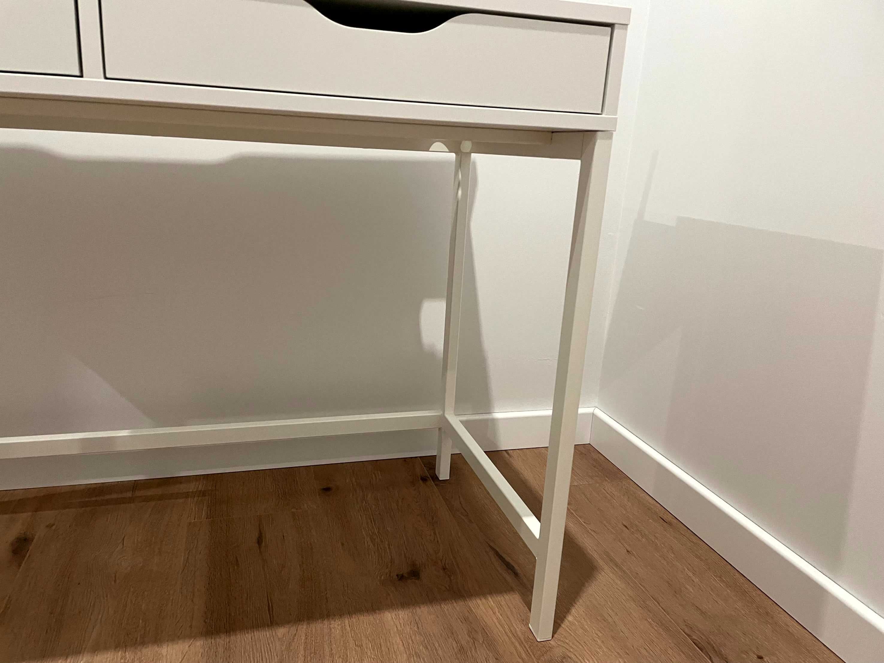 Ikea biurko ALEX, białe, 100x48 cm