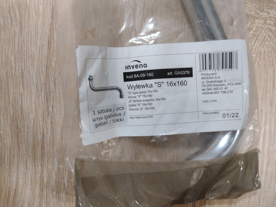 Wylewka do zlewu