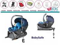 BabySafe Fotelik York FIX i-size + baza 0-13 kg niebieski