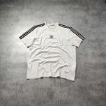 MĘSKA Koszulka Bawełna PREMIUM Sport Casual Adidas Duże Logo Plecy