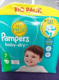 Памперси (pampers baby dry) 7. 50 штук
