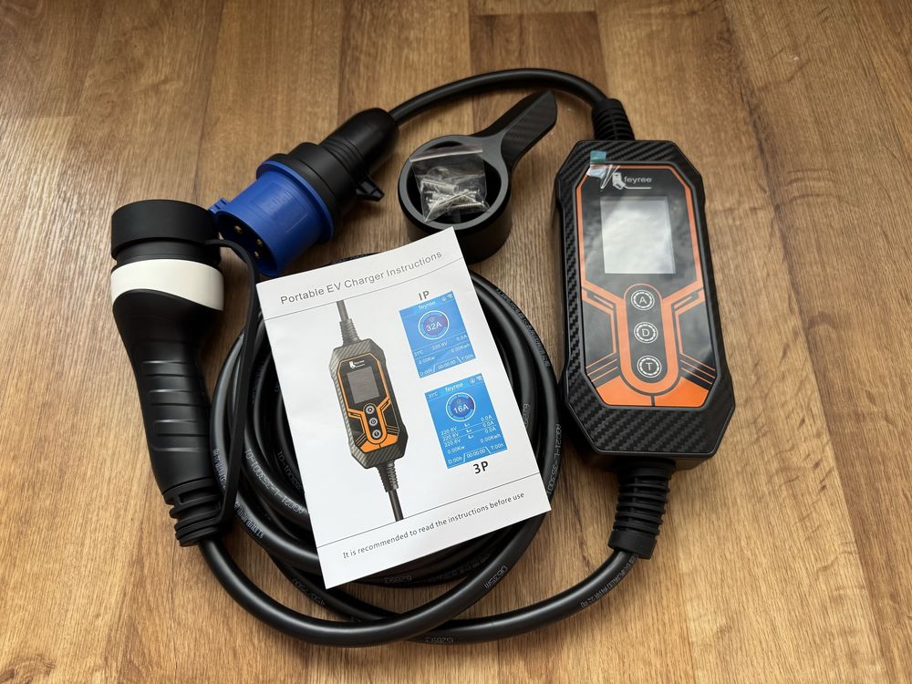 Зарядка для електромобіля Nissan Reno Zoe Bolt E-Golf Type 2 Feyree