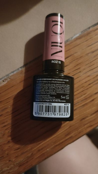 Lakier hybrydowy marki Niuqi róż 15