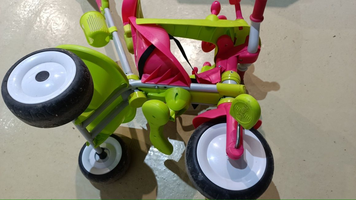 Jeździk dziecięcy trójkołowiec pchacz Smoby Rowerek Baby Driver Comfor