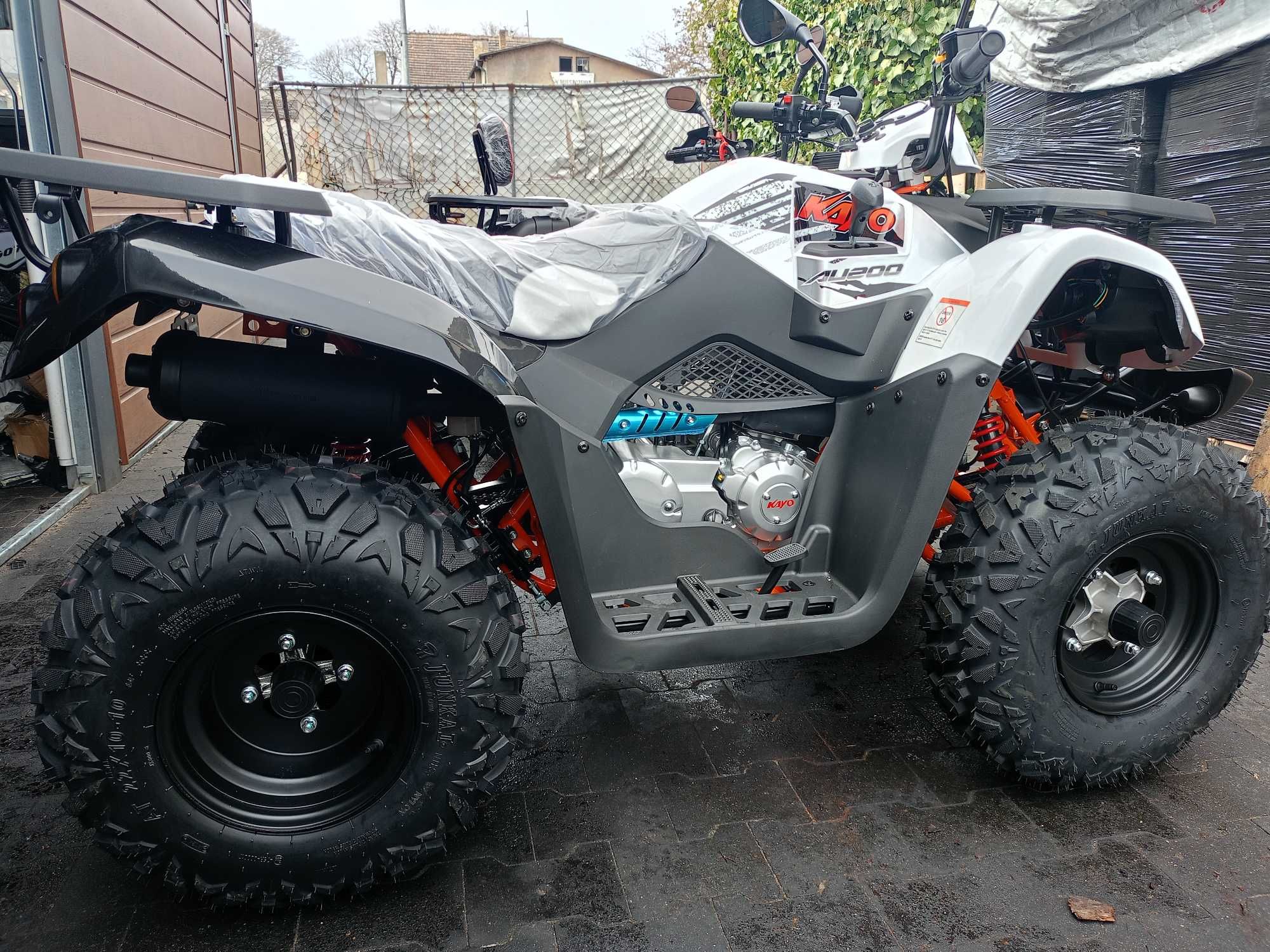 QUAD KAYO AU200 T3B do rejestracji, raty na Dowód O. Dowozimy,szkolimy