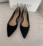 Baleriny mokasyny Ralph Lauren czarne 36