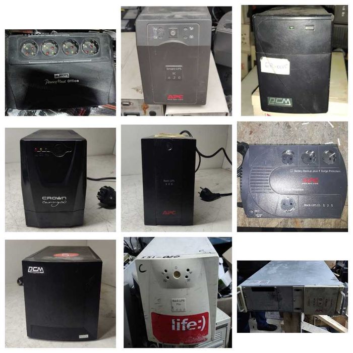 Бесперебойник ИБП UPS APC/PCM 500, 650, 800, 1000, 1500, 2200, 3000