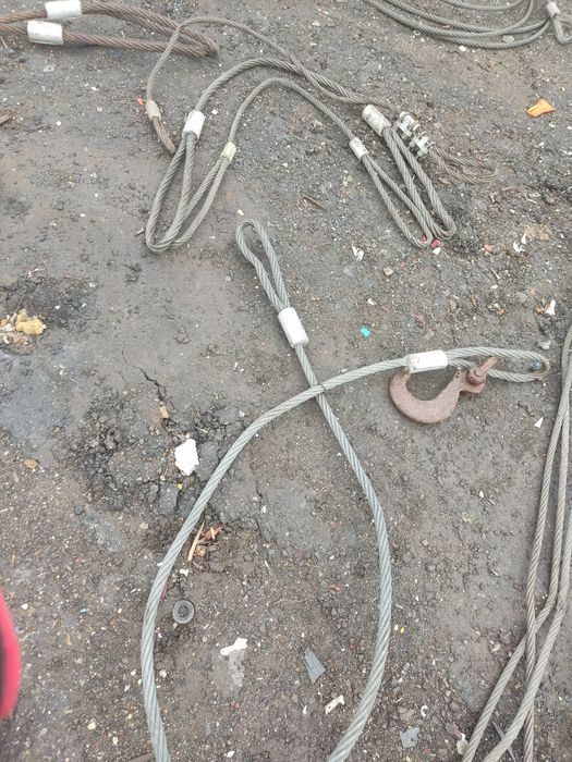 Liny stalowe Zawiesia Haki Bardzo mocne Łańcuchy Wysyłka