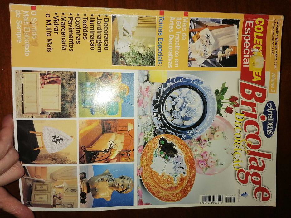 Livros e Revistas - Bricolage, artesanato, pintura