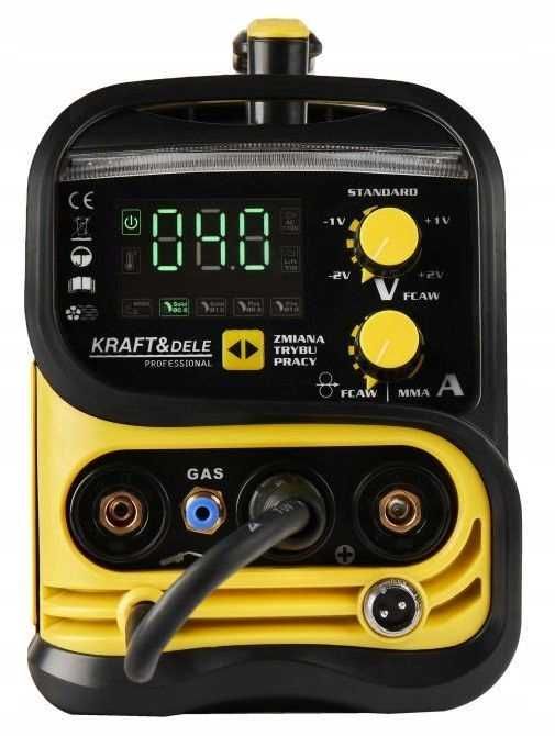 SPAWARKA INWERTOROWA Flux Mig Mag GAZ TIG MMA 250 amper 4w1 Kraft&Dele