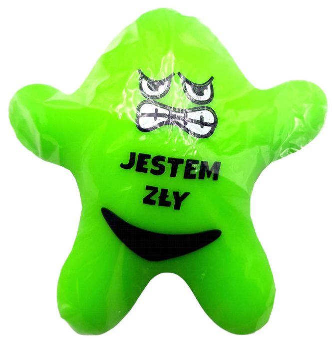 Gniotek Siłacz Boss Z Napisem Antystresowy Squishy