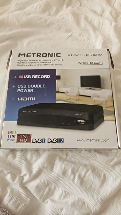 Recetor TDT com porta USB