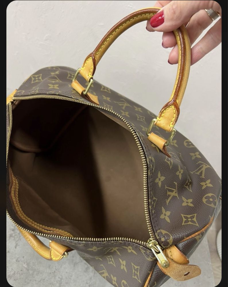 Speedy 35 monogram lv louis vuitton луі вітон