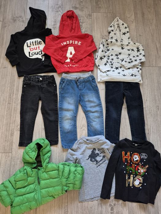 Пакет одягу на хлопчика 98-104 світшот джинси штани