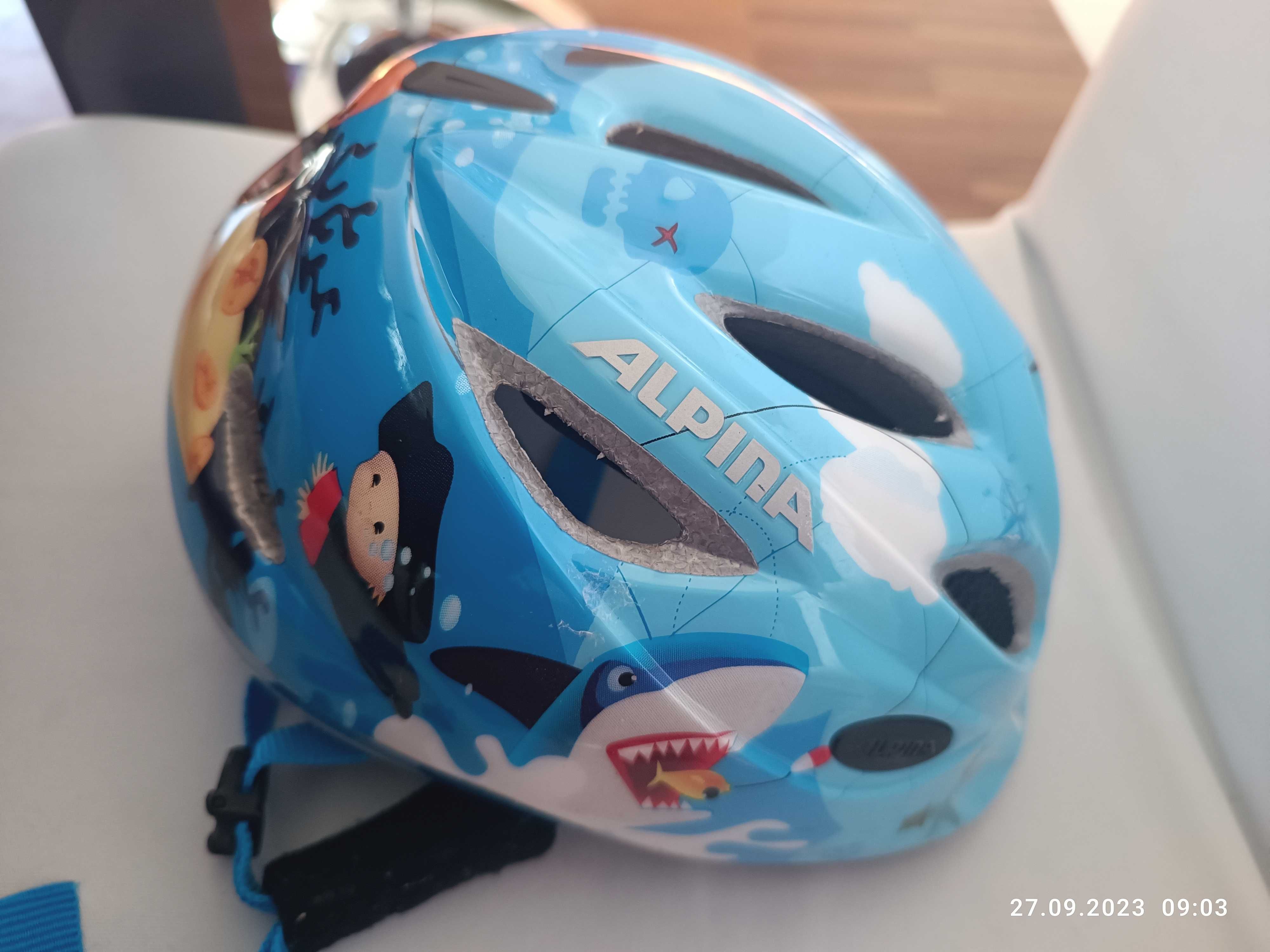 Dziecięcy kask rowerowy Alpina