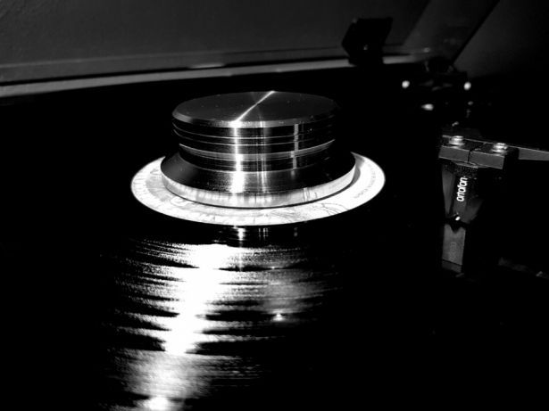 Nierdzewny stabilizator docisk płyty gramofonowej