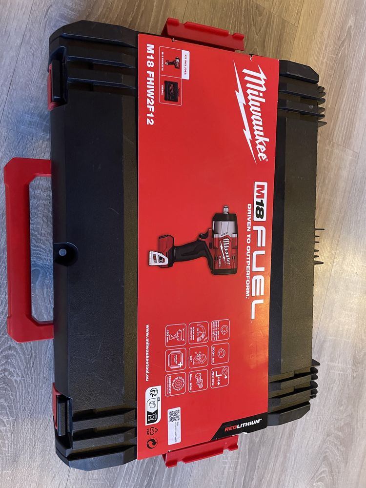 Akumulatorowy Klucza Udarowy 1/2" MILWAUKEE M18FHIWF 12-502X