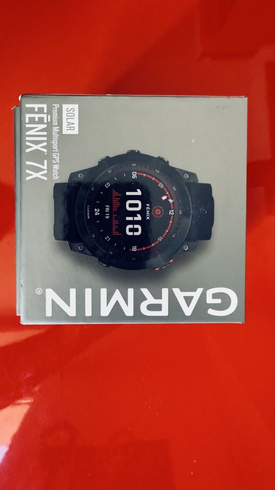 Garmin Fenix 7X Solar, Gwarancja, jak nowy! Duży zestaw!