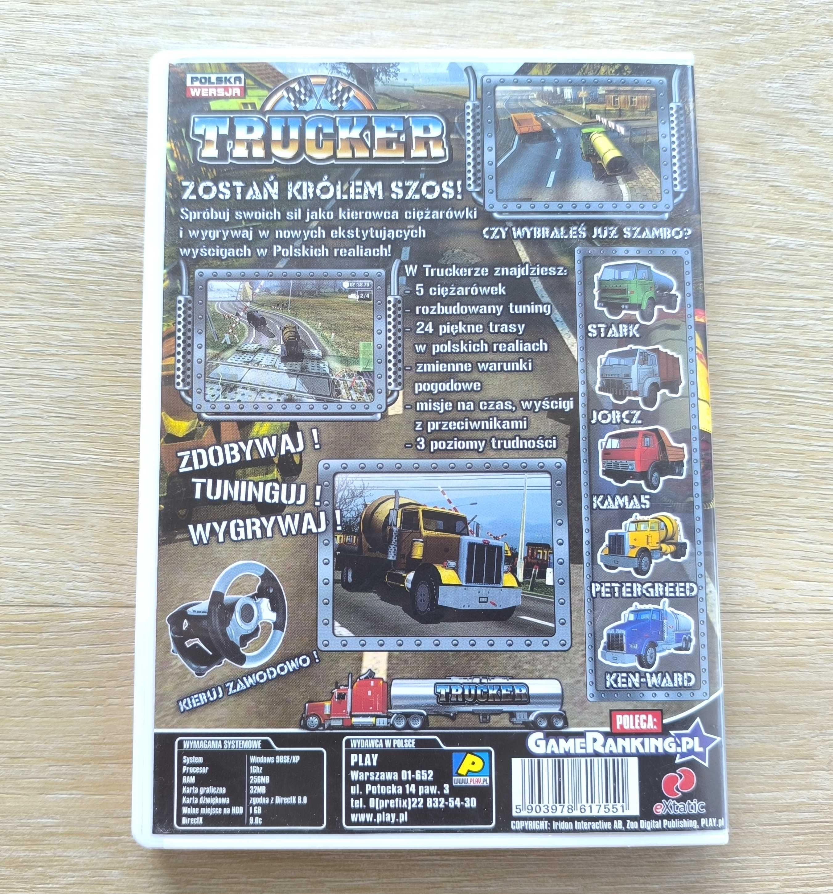 Trucker - Wyścigi Masywnych Ciężarówek [PC] (POLSKA WERSJA)