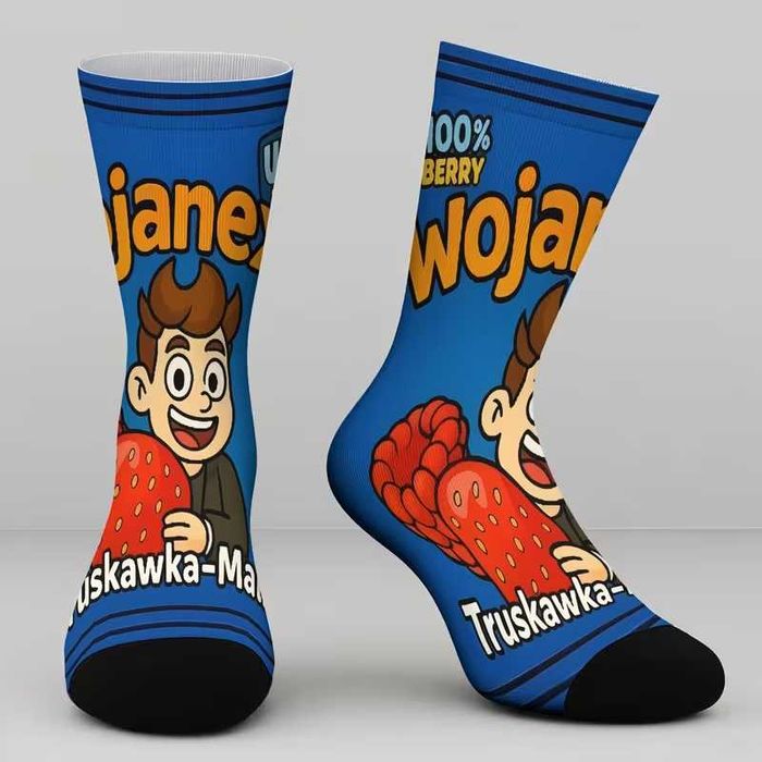 Nowe Skarpetki Wojan z Inspirującym Wzorem