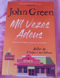 Livro "Mil Vezes Adeus" de John Green