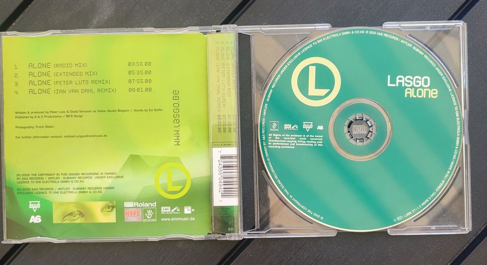 Lasgo - Alone (Maxi Cd)