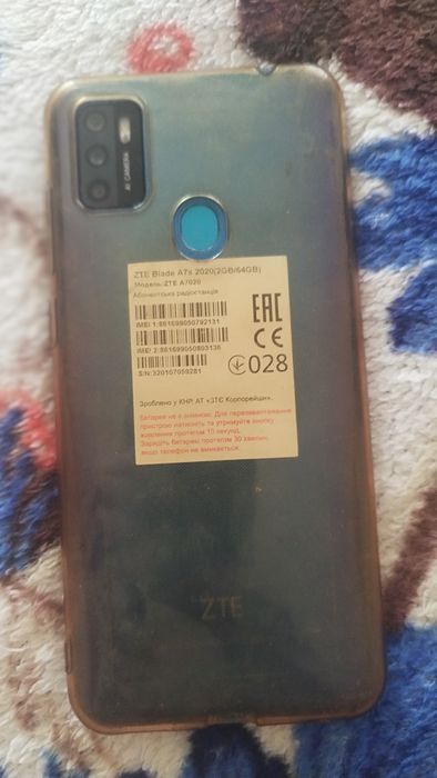 Телефон ZTE Blade A7s2020